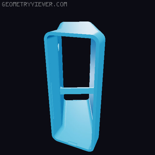 Стационарный корпус для Heltec V3-V4 3D model thumbnail