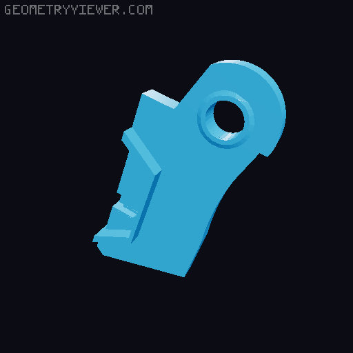 Folding Pocket Utility Knife 3D model thumbnail