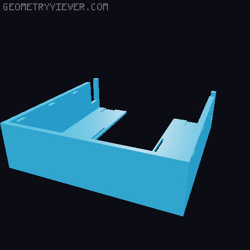 RC Boat 134 parts - 1907 TUG from DAMEN 3D model thumbnail