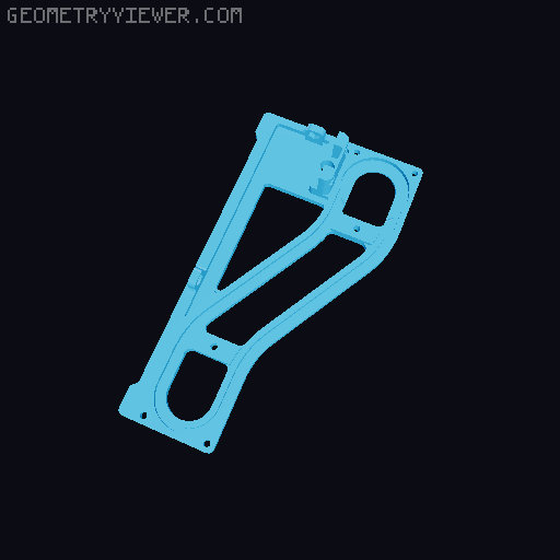 Motorized Mini Desktop Escalator 3D model thumbnail