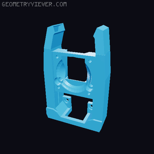 Ender 6 High Flow Kit Build Area 273x305x400 3D model thumbnail