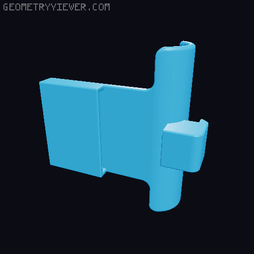 MR2 Spyder center storage bin phone holder 3D model thumbnail