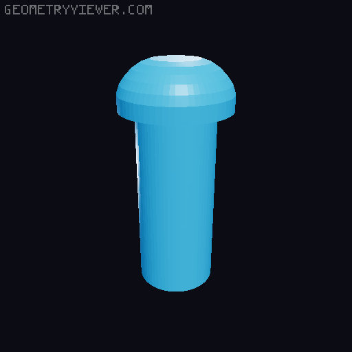 Locking Pole Clamp 3D model thumbnail