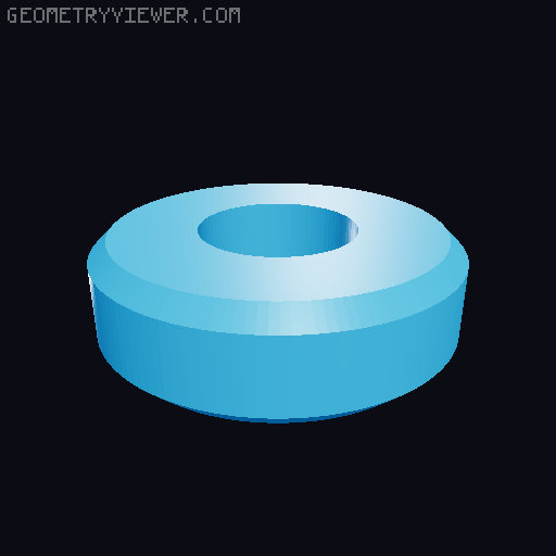 RS2 stock barrel thread on BCAR 3D model thumbnail