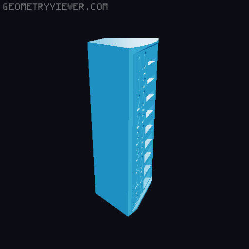 Rotary Magnet Dispenser 3D model thumbnail