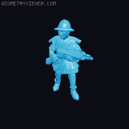 Crossbowmen - Models and Customizer Library 3D model thumbnail