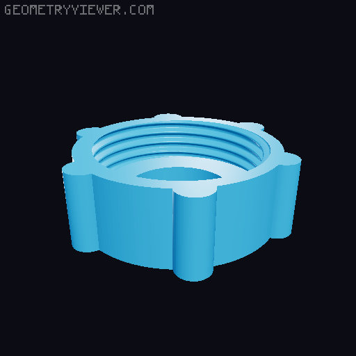 Wall Mounted Filament Holder for Wall Control System 3D model thumbnail