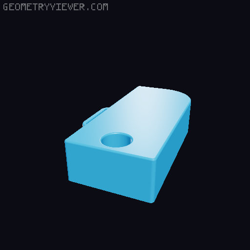Swiveling French Cleat Lock 3D model thumbnail