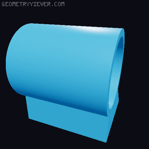 Additional roof and lightbar for hot wheels garage 3D model thumbnail