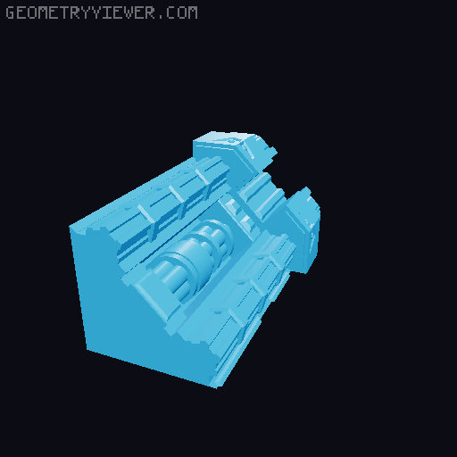Corvette Class Light Frigate from the Expanse 3D model thumbnail