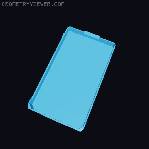 Meshtastic Lilygo T-Deck 10000mAh 3D model thumbnail
