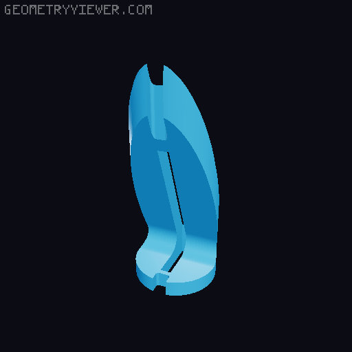 Count Dooku's Lightsaber - Star Wars 3D model thumbnail