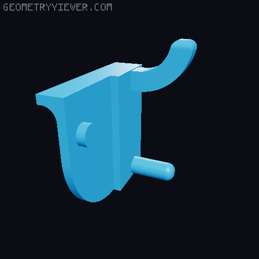 Ultimate Drawer System XL Pegboard Adapter 3D model thumbnail