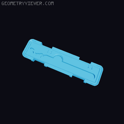 Deburring Tool Storage Case 3D model thumbnail