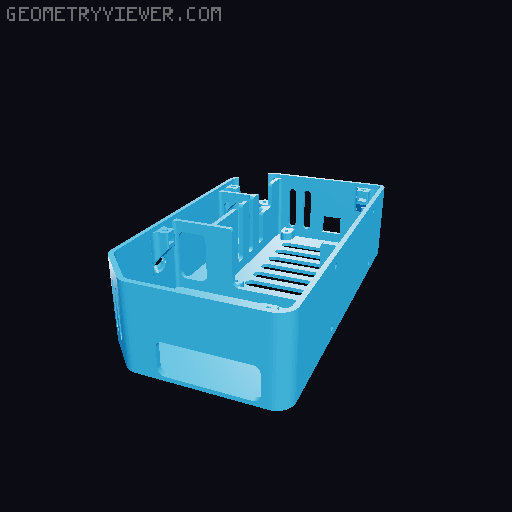 Phat Einsy case (Even Bigger Big Einsy Case) 3D model thumbnail