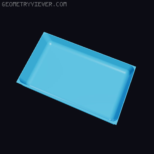 Modular Drawer Organizer Remix 3D model thumbnail