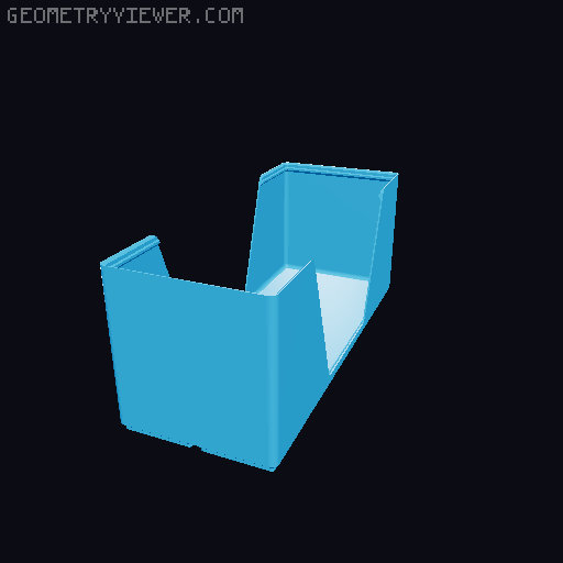 Gridfinity wall cutout collection 3D model thumbnail