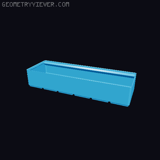 Gridfinity cups height 6 (46mm) collection 3D model thumbnail