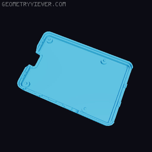PiKVM case with optional OLED 128x64 3D model thumbnail
