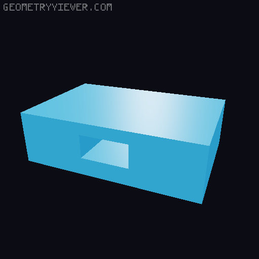 Minecraft Book for Field Notes and pen storage 3D model thumbnail