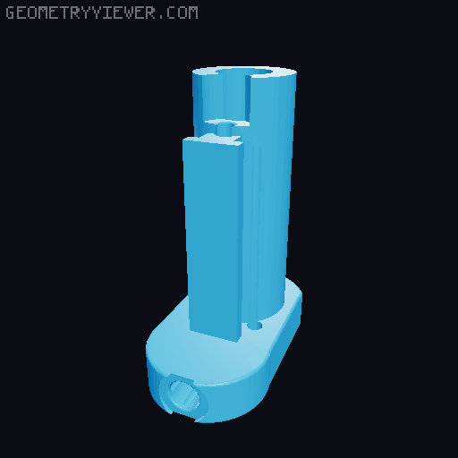 SLARPbine Lever Action Foam Dart Blaster 3D model thumbnail