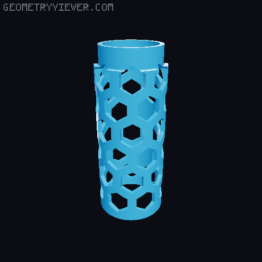 Moss pole 3D model thumbnail