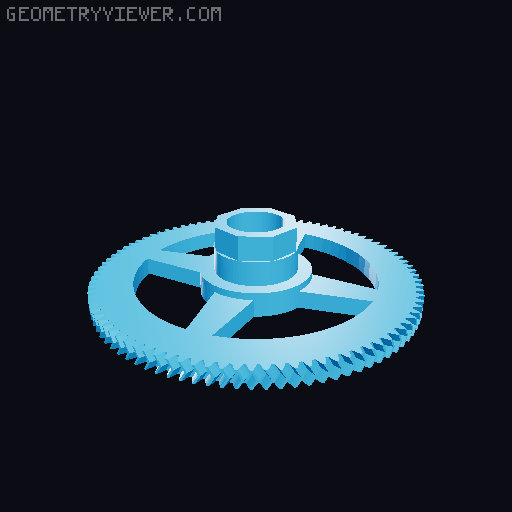 Mechanical Planetarium - Tuned 3D model thumbnail