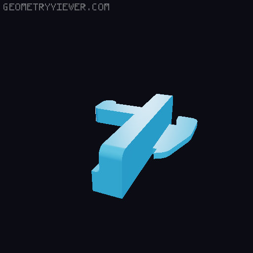 DDD Printable Wall Control System 3D model thumbnail