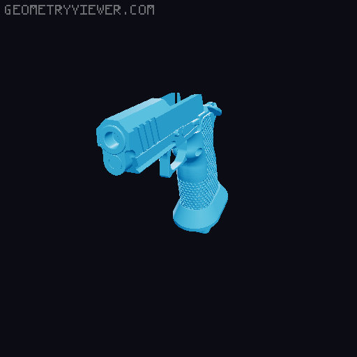 2011 grip for AceVR game 3D model thumbnail