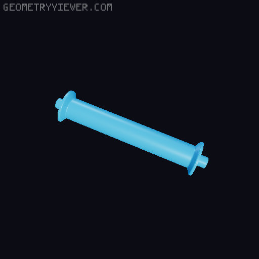 MK3 MK4 Filament Roller 3D model thumbnail