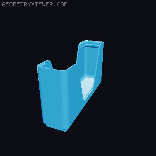 Gridfinity wall cutout collection 3D model thumbnail