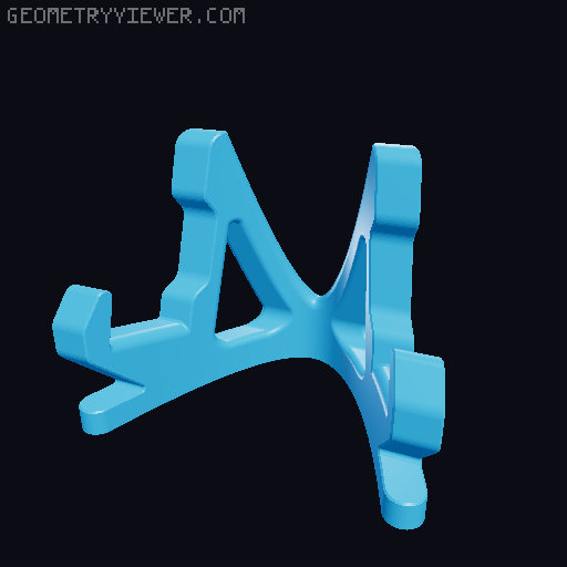Guitar Stand 3D model thumbnail