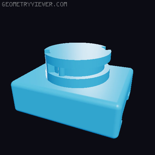 Filler spool holder for Artillery Sidewinder X4 3D model thumbnail