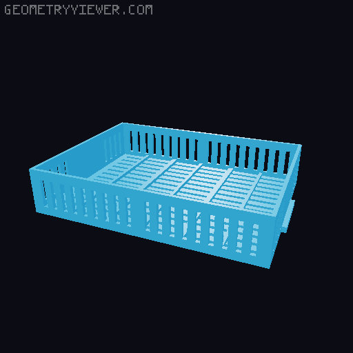 Filament Dry box cheap and simple 3D model thumbnail