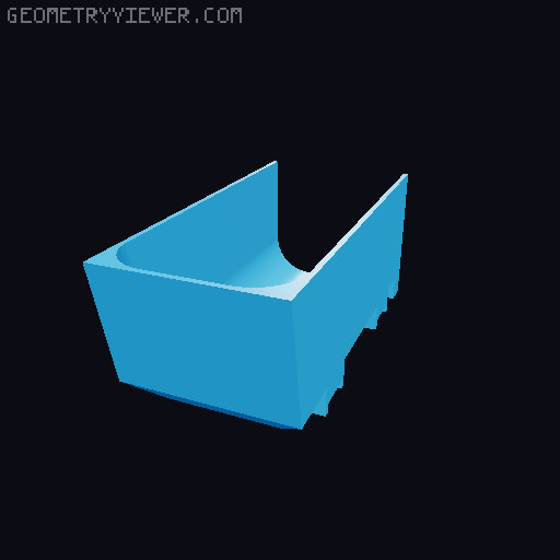 Modular Drawer Organizer Remix 3D model thumbnail