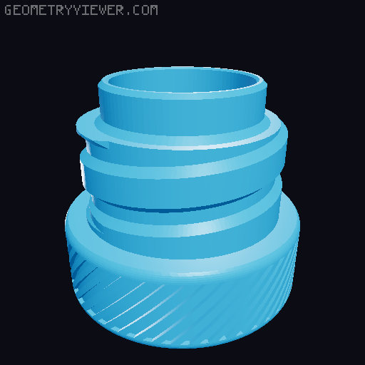 Shoot Through PCAR Sillyshell With String Gasket 3D model thumbnail