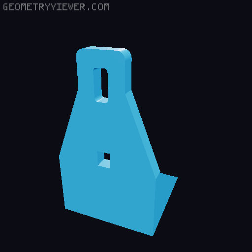SKADIS Spray Bootle Holder 3D model thumbnail