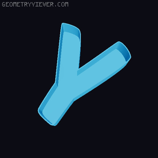 LED Letters Inside bigger Bottom / Buchstaben Innen mit dickerem Untergrund 3D model thumbnail