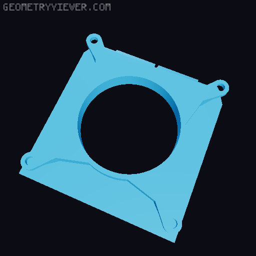 Modifications for Large Format Camera Leaf Shutter 3D model thumbnail
