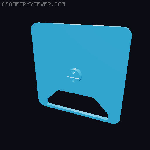 Clean, Empty, Dirty, Running, Dishwasher Sign 3D model thumbnail