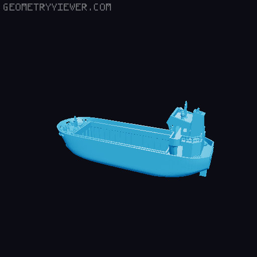 COS -  the Container Ship 3D model thumbnail