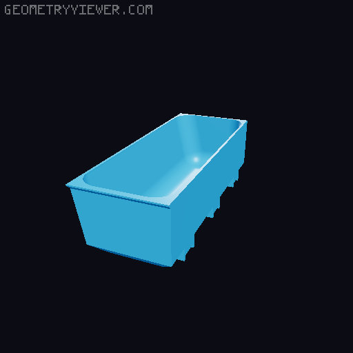 Modular Drawer Organizer Remix 3D model thumbnail