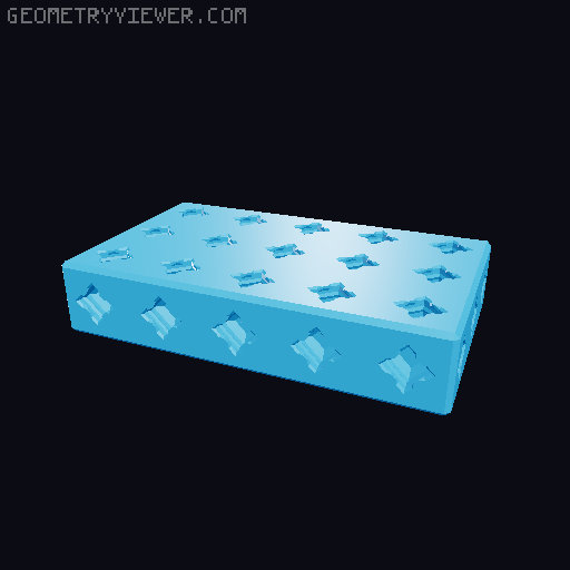 PrintABlok.....longer, wider, diagonaler 3D model thumbnail