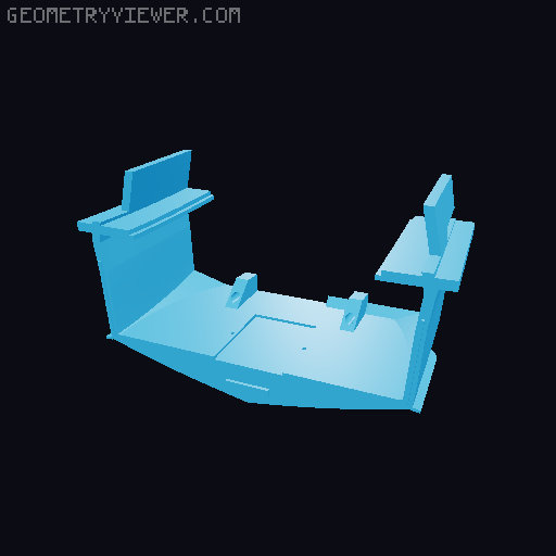 RC Boat 134 parts - 1907 TUG from DAMEN 3D model thumbnail