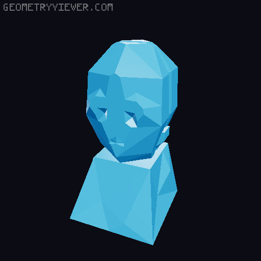 TECLAS ESTILO LOWPOLY 3D model thumbnail