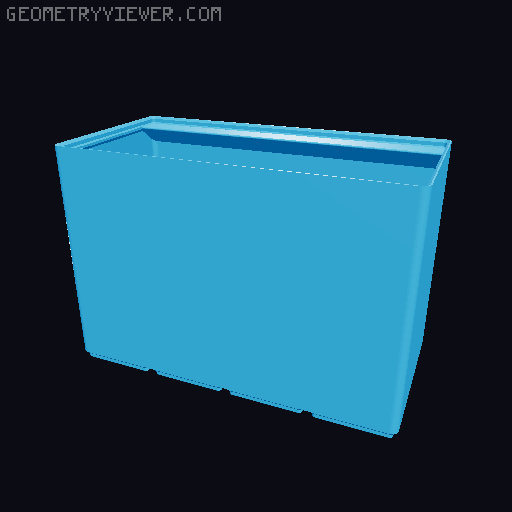 Gridfinity cups height 16 (116mm) collection 3D model thumbnail