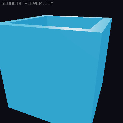 Large balance puzzle tetris 3D model thumbnail
