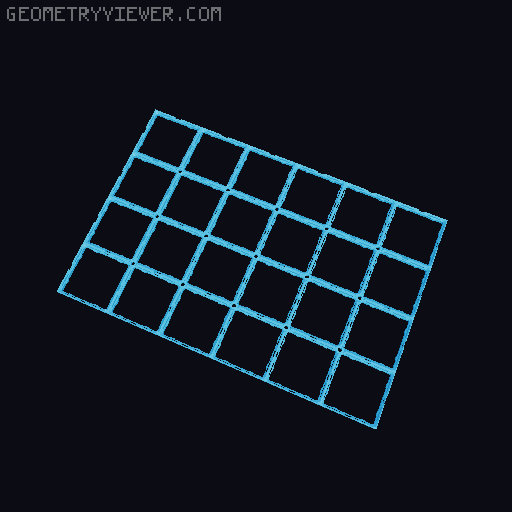 CLCKbase with Screw Holes, Sizes up to 9x9, Gridfinity Baseplate 3D model thumbnail
