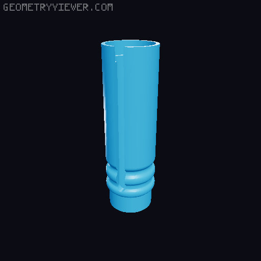 10th Doctor's Sonic Screwdriver (Tri-Slider) 3D model thumbnail