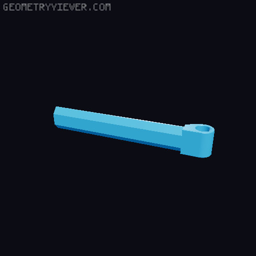Fully printable Gridfinity box (parametric) 3D model thumbnail